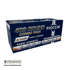 Fiocchi Hyperformance 5.7x28mm Combo Pack