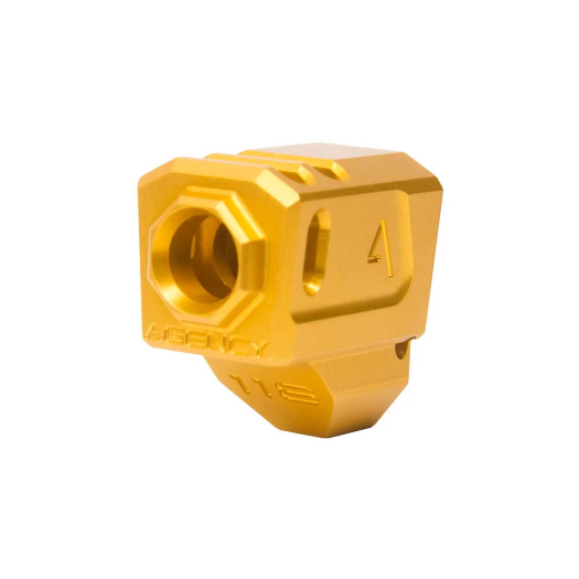 Agency Arms 118 Compensator S&W M&P 9 1.0 Gold