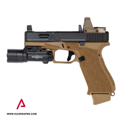 Agency Arms G19X EXA DTF 9mm Pistol Mid Line DLC Barrel With DeltaPoint Pro / X300U-A