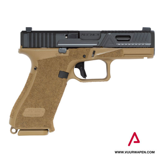 Agency Arms G19X Bonesaw Side Window 9mm Pistol Mid Line DLC Barrel