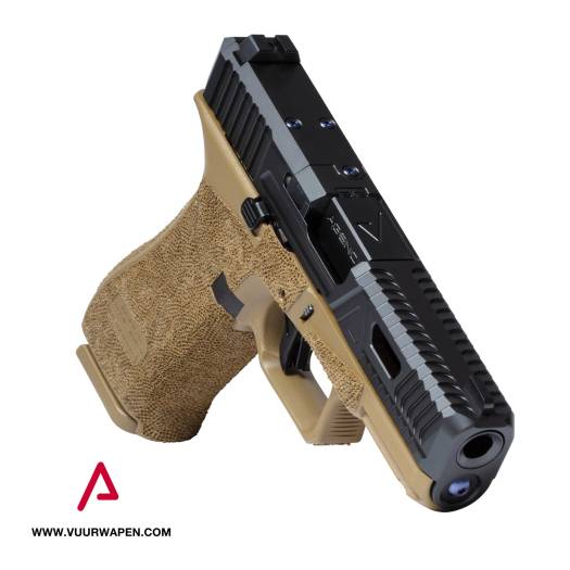 Agency Arms G19X Bonesaw Side Window 9mm Pistol Mid Line DLC Barrel