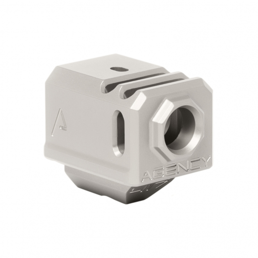 Agency Arms 417 Dual Port Compensator For Glock 17 / 19 Gen 3 Gray