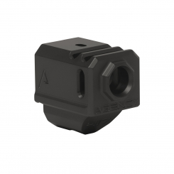 Agency Arms 417 Dual Port Compensator For Glock 17 / 19 Gen 4 Black