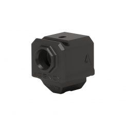 Agency Arms 417S Single Port Compensator For Glock 17 / 19 Gen 3 Black
