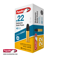 Aguila 22LR 40 GR SP Subsonic Ammo