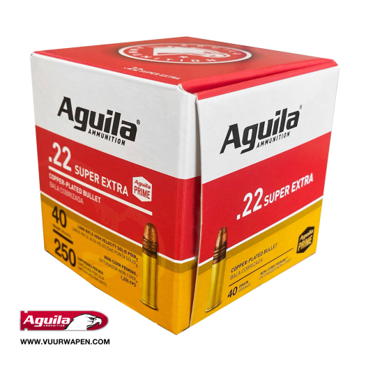 Aguila Super Extra 22LR 40 GR SP Ammo