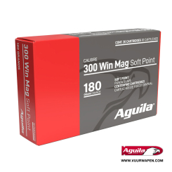 Aguila 300 Win Mag 180 Grain Soft Point 100 Rounds