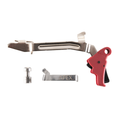 APEX Polymer Action Enhancement Trigger For Glock Gen 3/4 Red