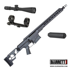 Barrett MRAD 308 Win 17 Rifle with Scope and Suppressor