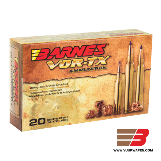 Barnes VOR-TX 300 Win Mag 180 Grain TTSX BT Ammo 21538