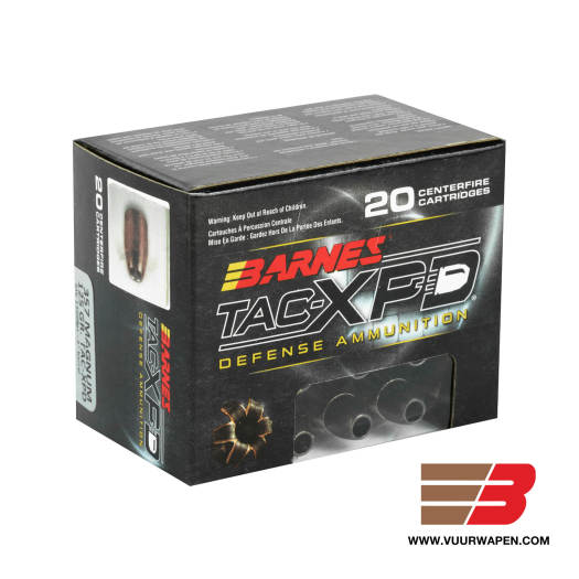 Barnes TAC-XPD 357 MAG 125 GR TAC-XP Ammo