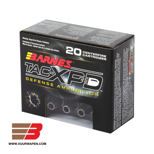 Barnes TAC-XPD 9MM +P 115 GR TAC-XP Ammo