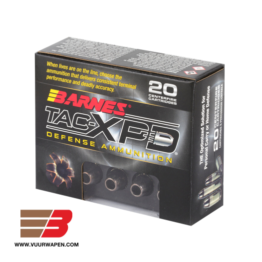 Barnes TAC-XPD 380 ACP 80 GR TAC-XP Ammo