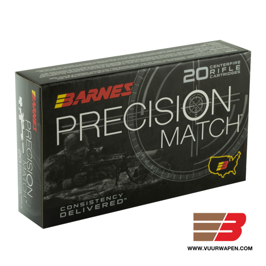 Barnes Precision Match 300 Win Mag 220 Grain OTM BT Ammo 30740