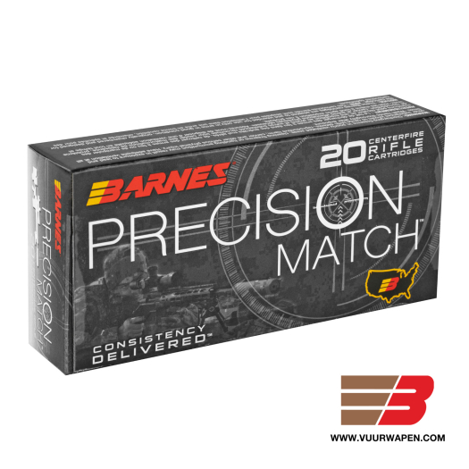 Barnes Precision Match 6.5 Grendel 120 GR OTM BT Ammo