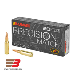 Barnes Precision Match 6.5 Grendel 120 GR OTM BT Ammo