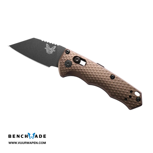 Benchmade Partial Auto Immunity FDE Wharncliffe Axis Lock Knife