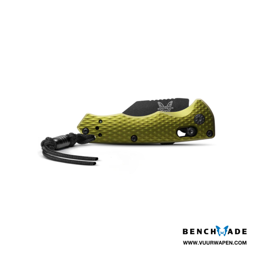Benchmade Partial Auto Immunity Woodland Green Wharncliffe Axis Lock Knife