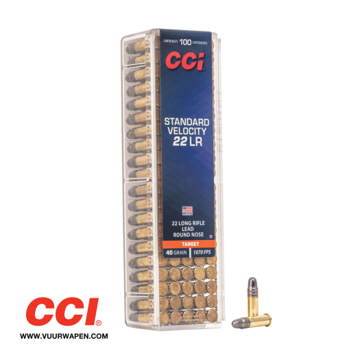 CCI Standard Velocity 22LR 40 GR LRN Ammo
