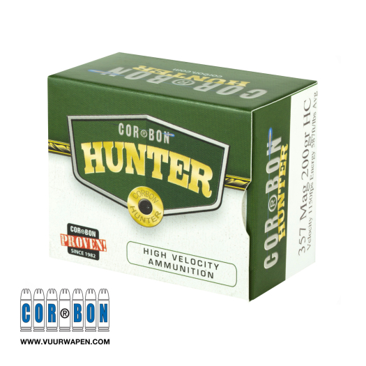 CorBon Hunter 357 Magnum 200 GR Hard Cast Ammo