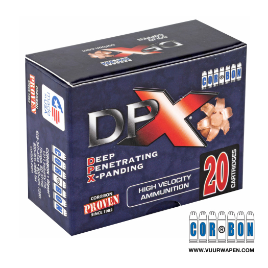 CorBon DPX 9mm +P 115 GR Ammo
