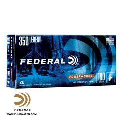 Federal Power Shok 350 Legend 180 GR JSP Ammo
