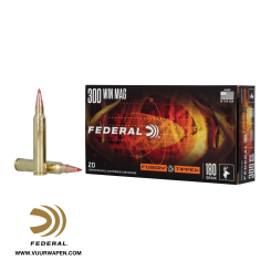 Federal Fusion 300 Win Mag 180 Grain Soft Point Ammo F300WFS3