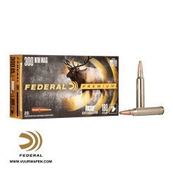 Federal Premium 300 Win Mag 180 Grain Nosler Partition Ammo P300WD2