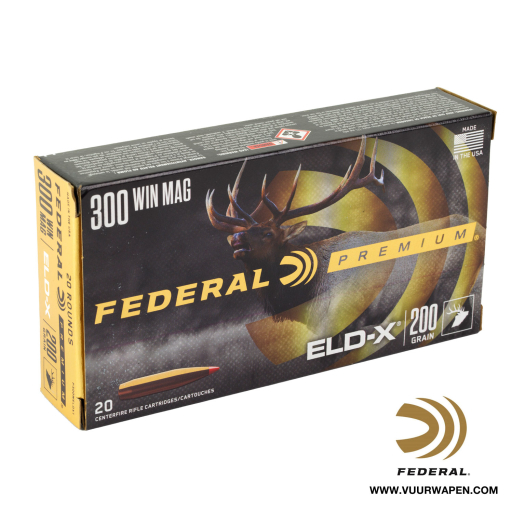 Federal Premium 300 Win Mag 200 Grain ELD X Ammo P300WELDX1
