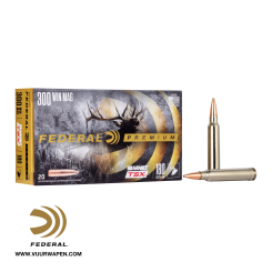 Federal Premium 300 Win Mag 180 Grain Barnes TSX Ammo P300WP
