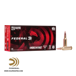 Federal American Eagle 224 Valkyrie 75 GR TMJ Ammo