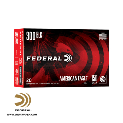 Federal American Eagle 300 Blackout 150 GR FMJ Ammo
