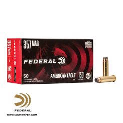 Federal American Eagle 357 Mag 158 GR JSP Ammo