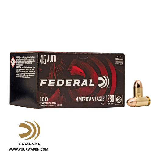 Federal American Eagle 45 ACP 230 GR FMJ Ammo