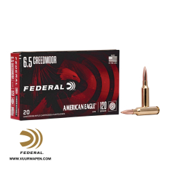 Federal American Eagle 6.5 Creedmoor 120 GR OTM Ammo