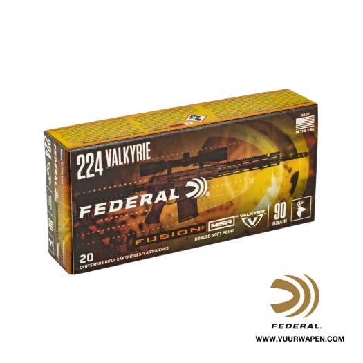 Federal Fusion 224 Valkyrie 90 GR BSP Ammo