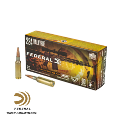 Federal Fusion 224 Valkyrie 90 GR BSP Ammo