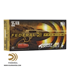 Federal HammerDown 35 Remington 220 GR BSP Ammo