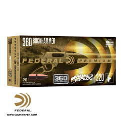 Federal HammerDown 360 Buckhammer 220 GR BSP Ammo