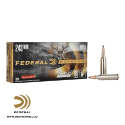 Federal Premium Trophy Copper 243 85 GR Ammo