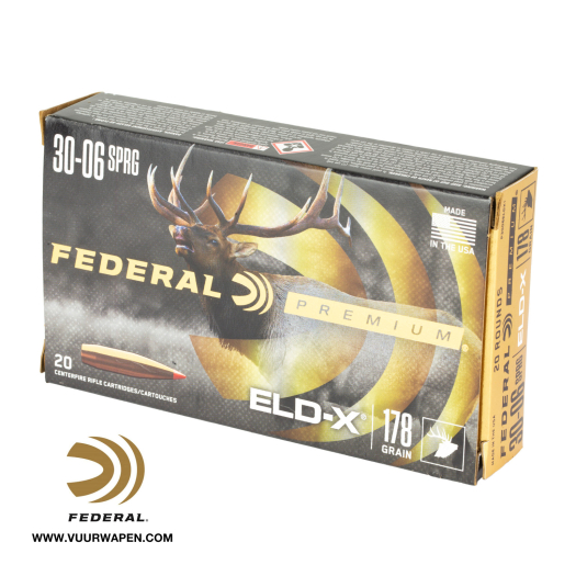 Federal Premium ELD-X 30-06 178 GR Ammo