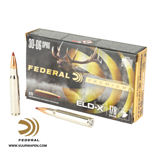 Federal Premium ELD-X 30-06 178 GR Ammo