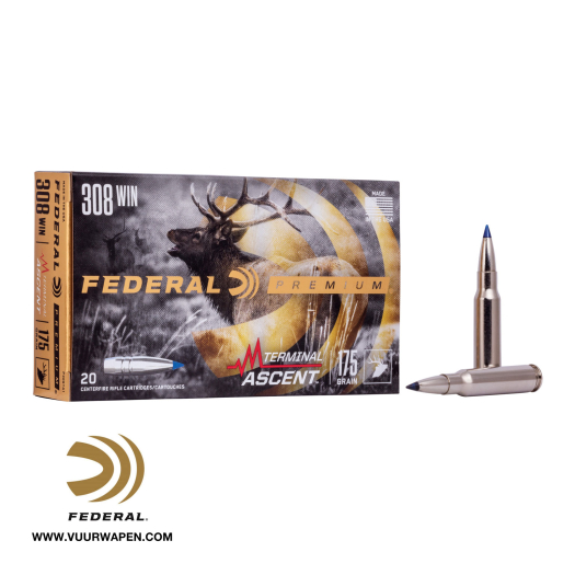Federal Premium Terminal Ascent 308 Win 175 GR Ammo