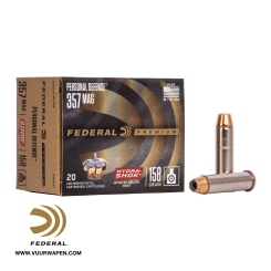 Federal Hydra Shok 357 Mag 158 GR JHP Ammo