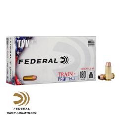 Federal Train + Protect 10mm 180 GR VHP Ammo