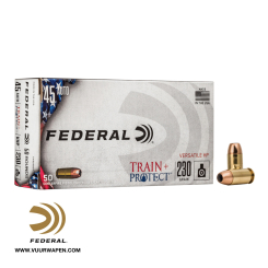 Federal Train + Protect 45 ACP 230 GR VHP Ammo