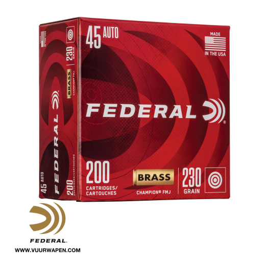 Federal Champion 45 ACP 230 GR FMJ Ammo