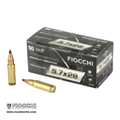 Fiocchi Hyperformance 5.7x28mm 40 GR THP Ammo