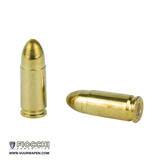Fiocchi Shooting Dynamics 9mm 115 GR FMJ Ammo