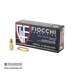 Fiocchi Shooting Dynamics 9mm 158 GR FMJ Ammo